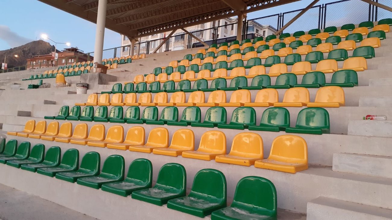 Monolithic Stadium Seats